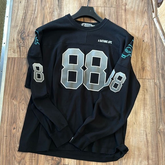 Bape Other - Bape jersey long sleeve in size xl great condition